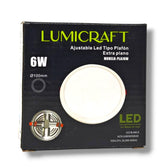 AJUSTABLE LED TIPO PLAFÓN 6 W 100mm