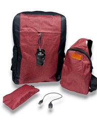 KIT DE MOCHILA 3 EN 1