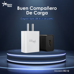 CDMX-Combo Cargador IPHONE XC12-IP