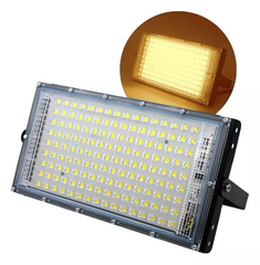 Reflector Led Para Exterior Luz Cálida 50W MZWW50W