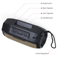 BOCINA BLUETOOTH REGARGABLE C10