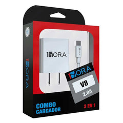 1HORA Cargador Micro USB V8 GAR064