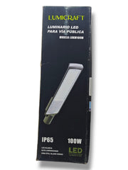 LUMINARIO LED PARA VÍA PUBLICA 100W
