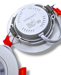 SET DE 2 DIRIGIBLES LED TIPO PLAFÓN 5W 95mm