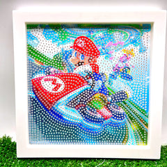 CUADRO CON TECNICA DE DIAMANTE cuadro-diamante