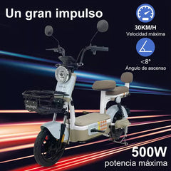Moto Electrica Bicicleta Para Adulto 500w 30km/h DEYLINGS