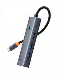 Hub adaptador tipo c de 5 puertos 4 usb y hdmi HUB052