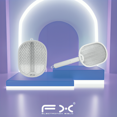 RAQUETA PARA ZANCUDOS LUZ MORADA COLGANTE HX-828