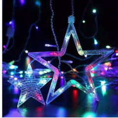 GUIRNALDAS DE ESTRELLAS Y LUNAS MULTICOLOR  DP-1067