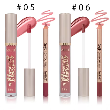 Labial liquido y delineador para labios matte
