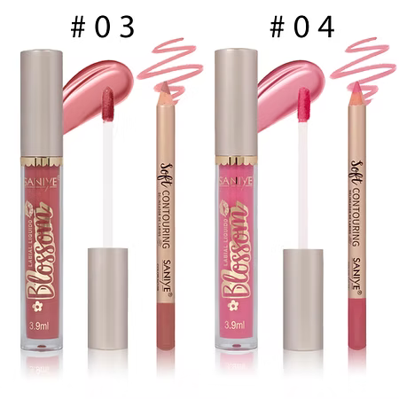 Labial liquido y delineador para labios matte