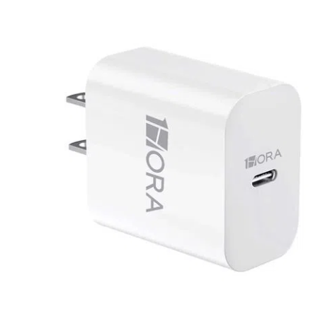 1HORA Cubo Cargador Con Puerto Tipo C De 20w GAR152