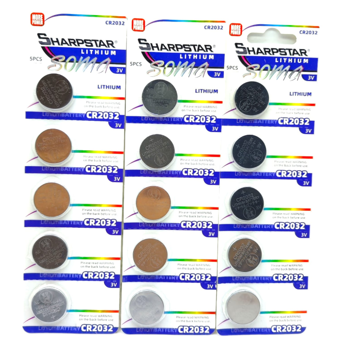 PILA SHARPSTAR CR2032 ZENYU SHA-2032