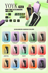Vaper YOYK 15000 PUFFS 10pz