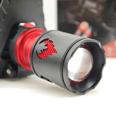 LAMPARA TACTICA LED ZOOM HEADLIGHT LJK DT-808-539