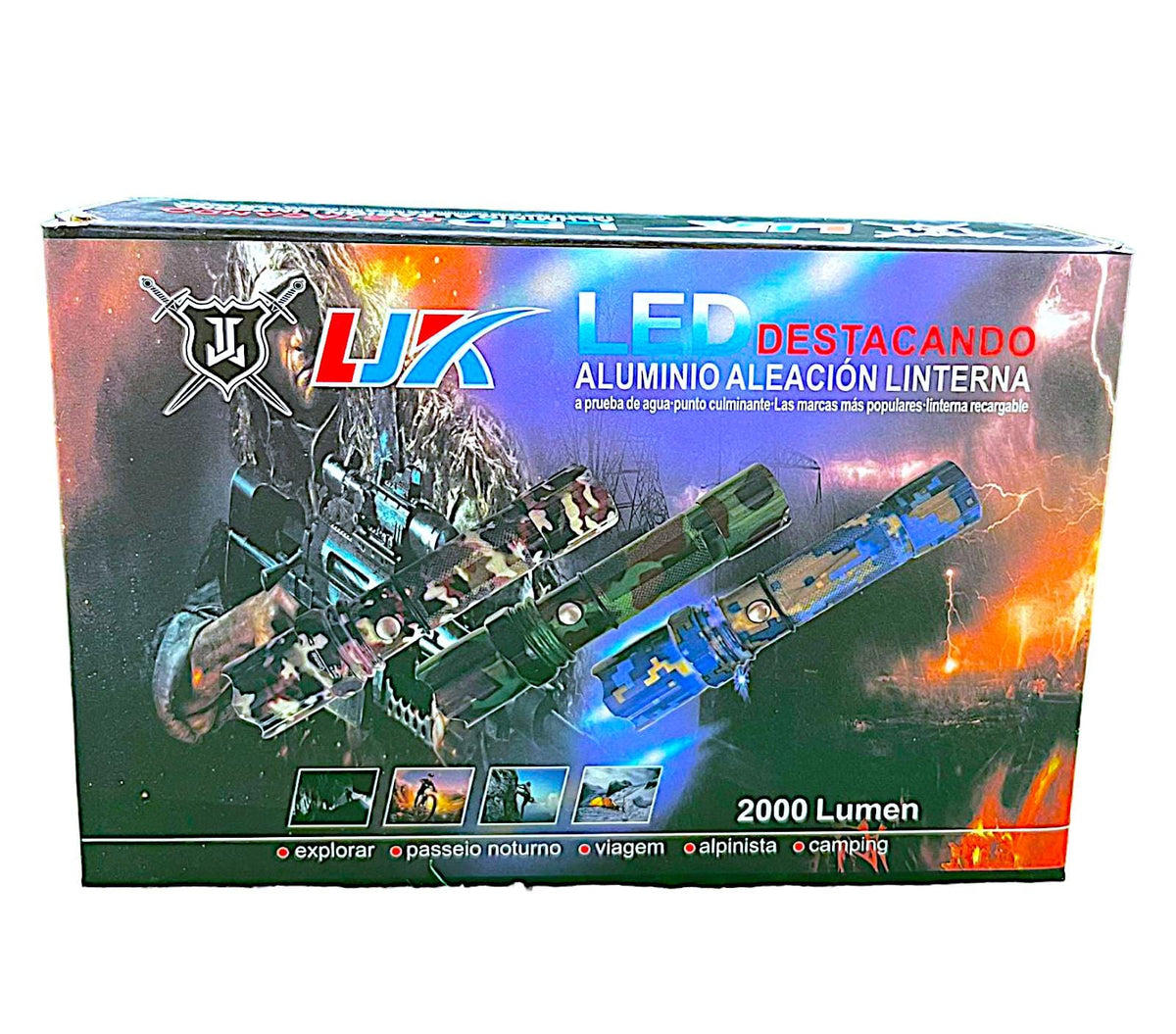 Linterna Tactica LJK DT-808-1M1