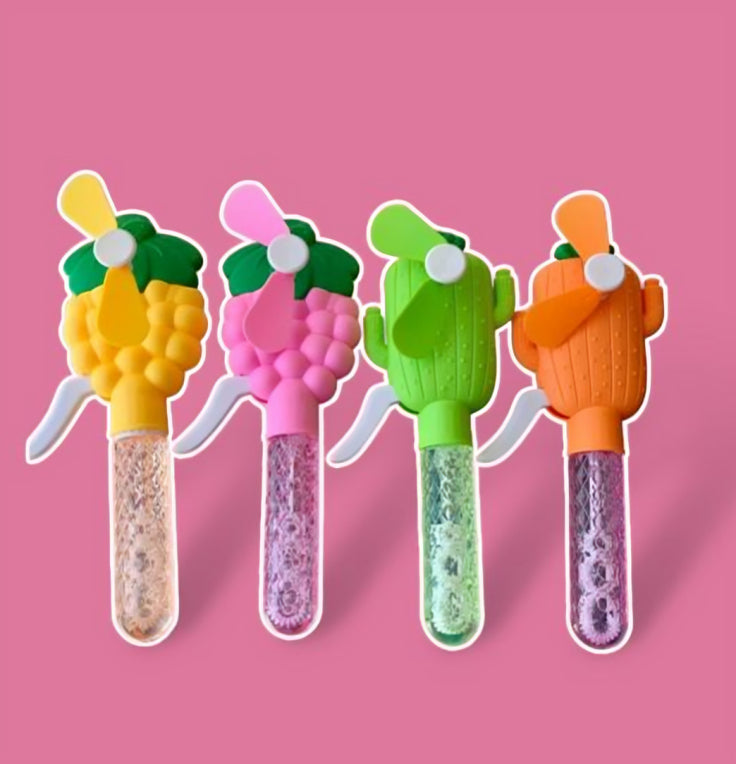 VENTILADOR DE MANO CON BURBUJAS MANUAL FS-017